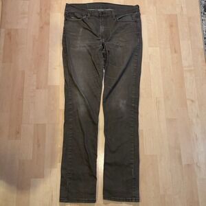 Levi Strauss Co 511 Slim Fit Jeans Dark Gray Men's Size 36x36
